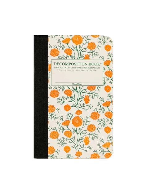 California Poppies Pocket Sized Decomposition Book